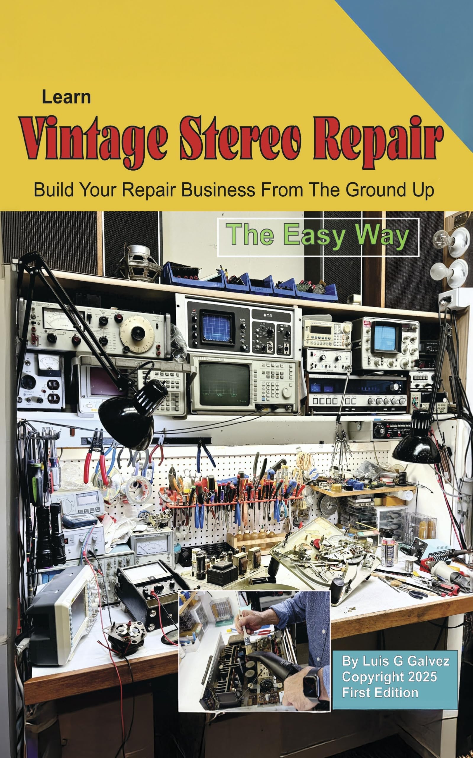 Cover of Learn Vintage Stereo Repair: Build Your Repair Business From The Ground Up