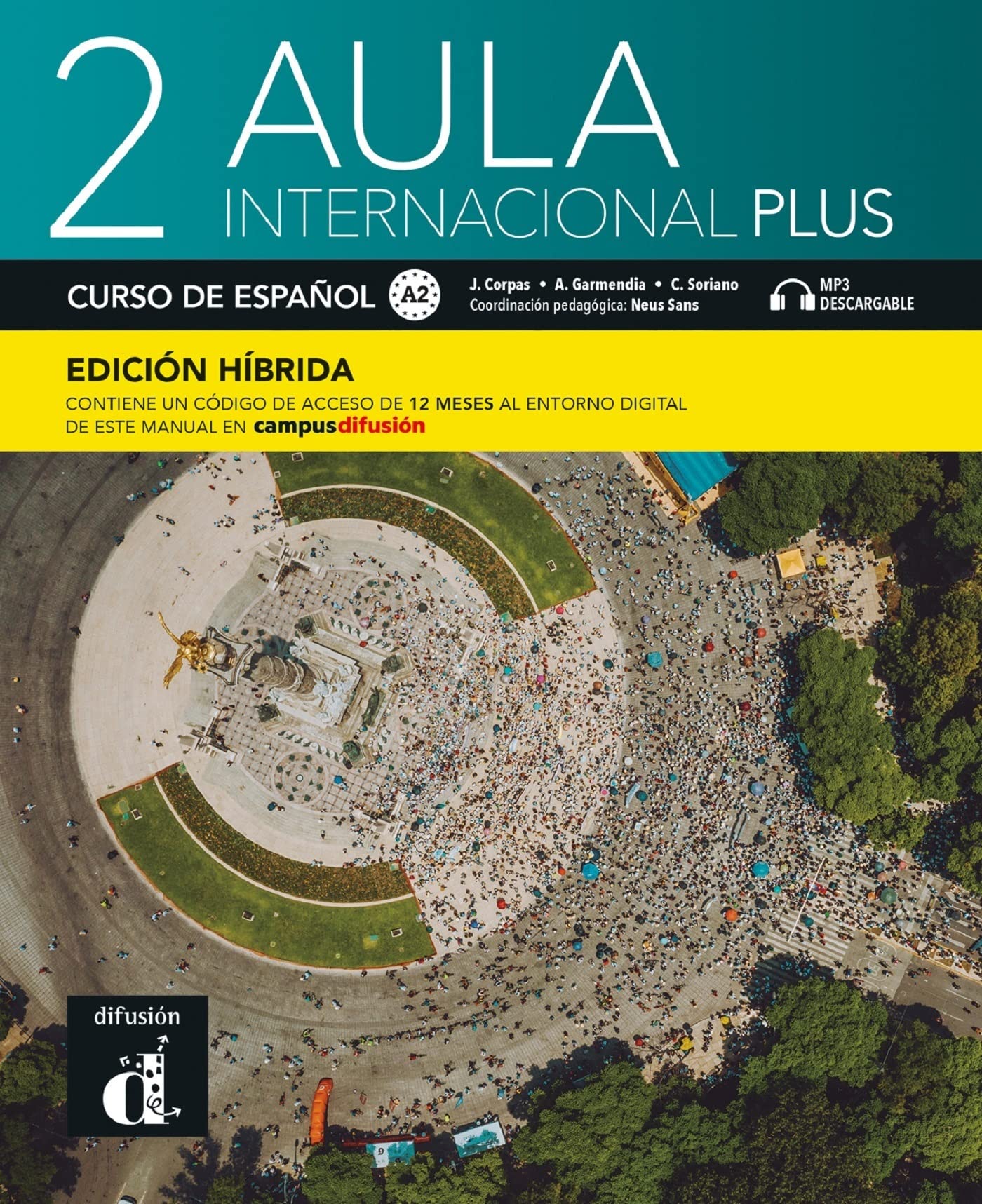 Cover of Aula Int. Plus 2 Ed.hibrída L. del alumno