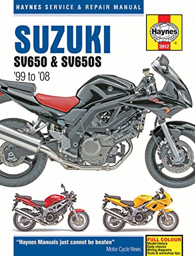 Cover of Suzuki Sv650 & Sv650s '99 to '08