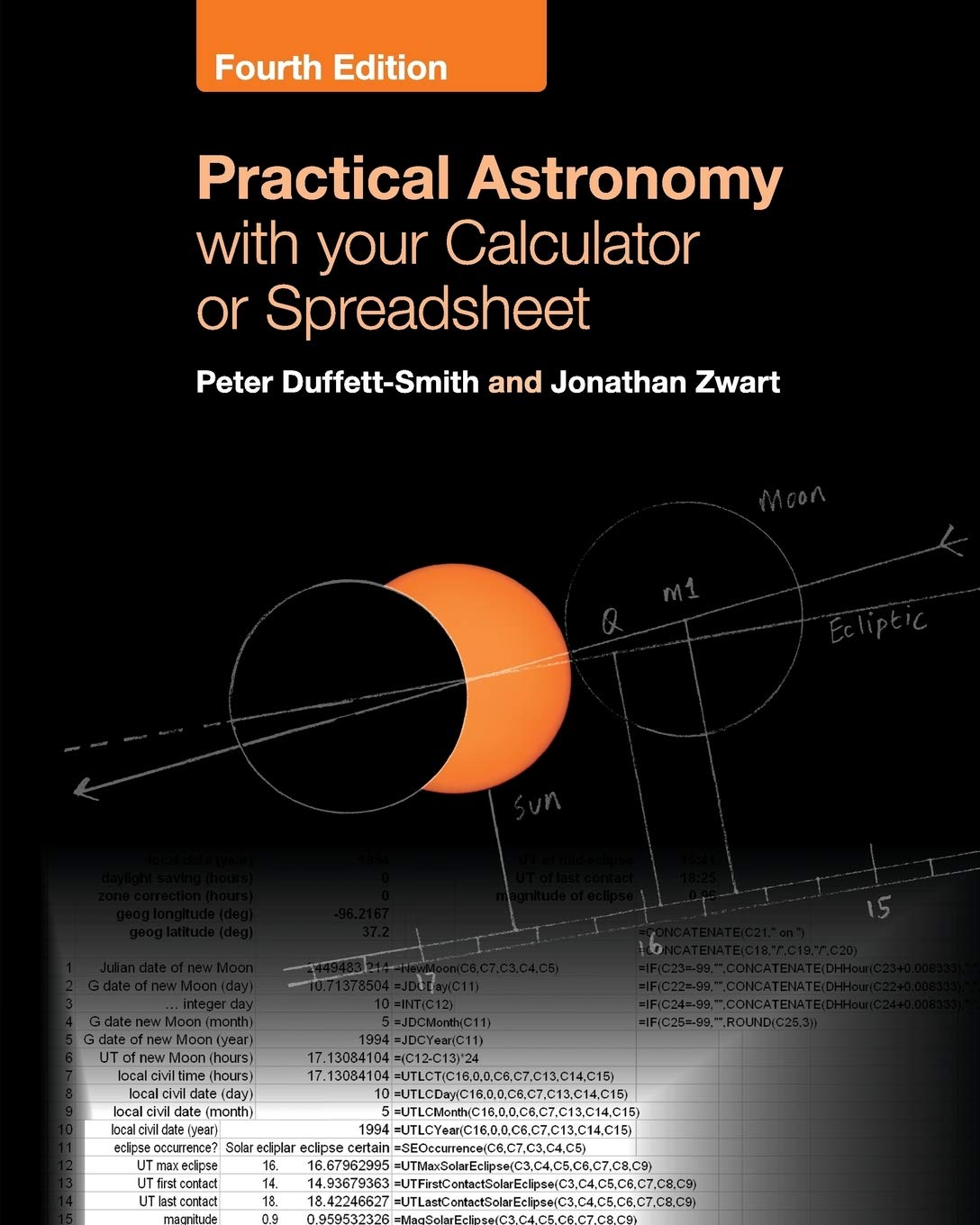 Cover of Practical Astronomy with your Calculator or Spreadsheet