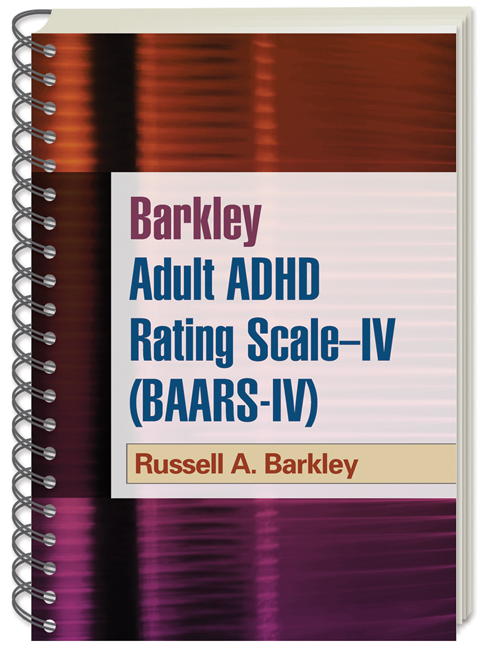 Cover of Barkley Adult ADHD Rating Scale--IV (BAARS-IV)