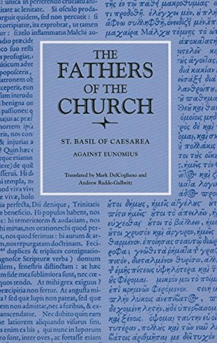 Cover of Against Eunomius (Fathers of the Church Patristic Series)