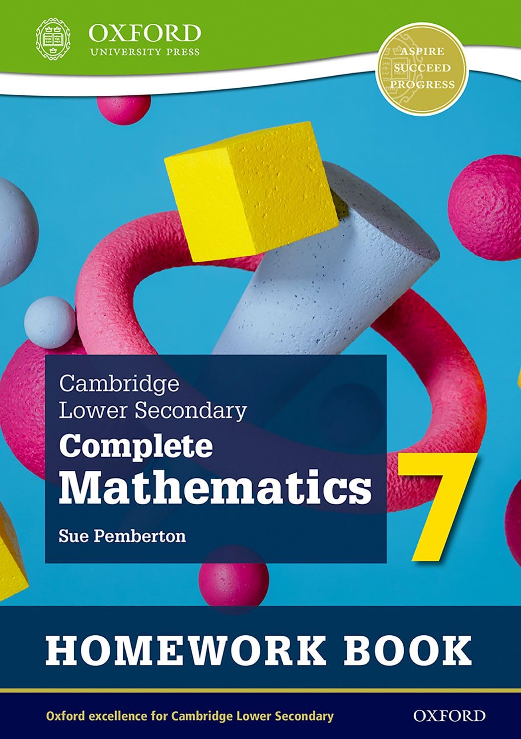 Cover of Cambridge Lower Secondary Complete Mathematics 7 Homework Book - Pack of 15 (Second Edition) (2)