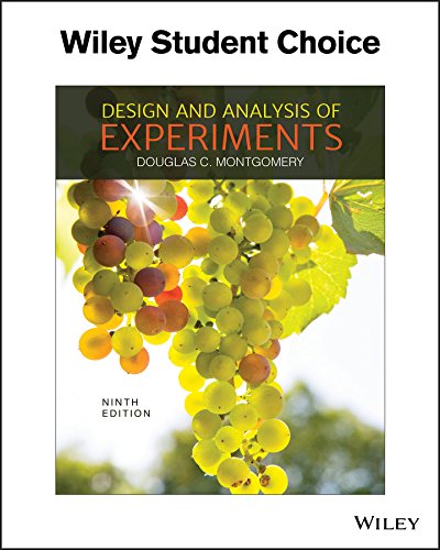 Cover of DESIGN+ANALYSIS OF EXPERIMENTS (PB) @ @