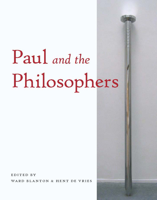 Cover of Paul and the Philosophers