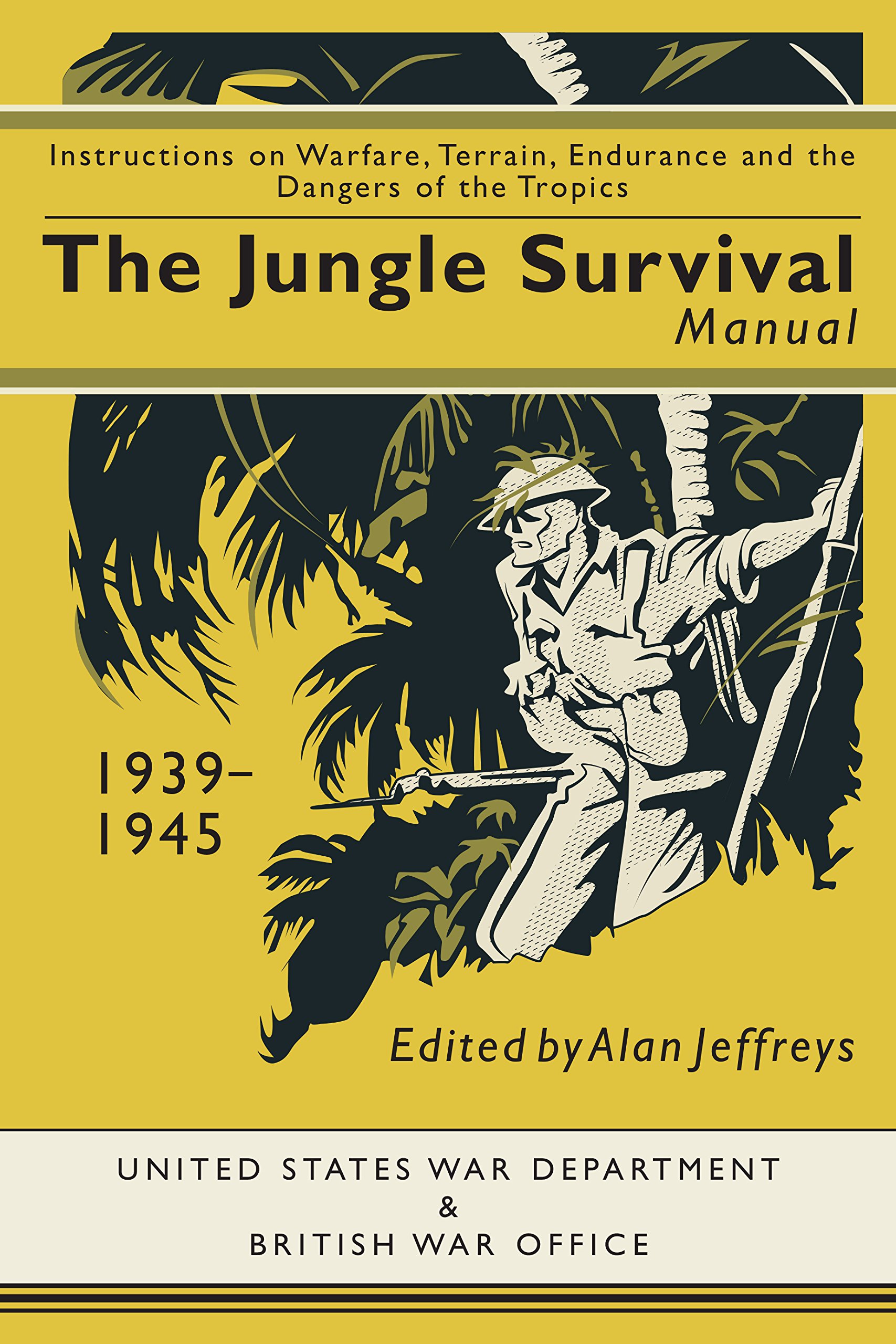 Cover of Jungle Survival Manual 1939-1945: Instructions on Warfare, Terrain, Endurance and the Dangers of the Tropics