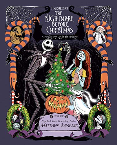 Cover of Tim Burton's The Nightmare Before Christmas Pop-Up: A Petrifying Pop-Up for the Holidays