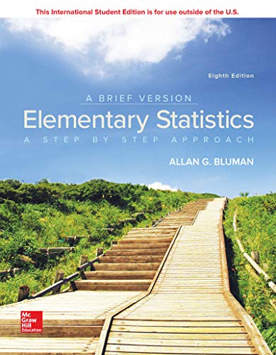Cover of Elementary Statistics: A Brief Version