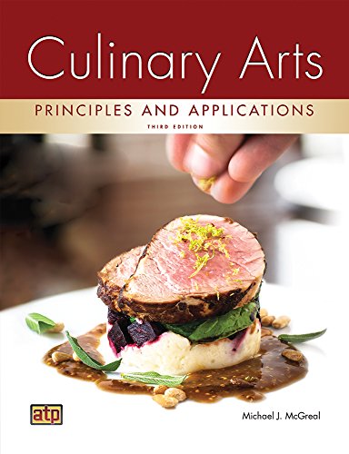Cover of Culinary Arts Principles and Applications, 3rd Edition