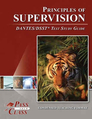 Cover of Principles of Supervision DANTES/DSST Test Study Guide