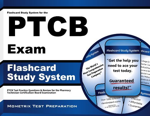 Cover of Flashcard Study System for the PTCB Exam: PTCB Test Practice Questions & Review for the Pharmacy Technician Certification Board Examination (Cards)