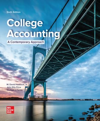 Cover of Loose Leaf for College Accounting (a Contemporary Approach)
