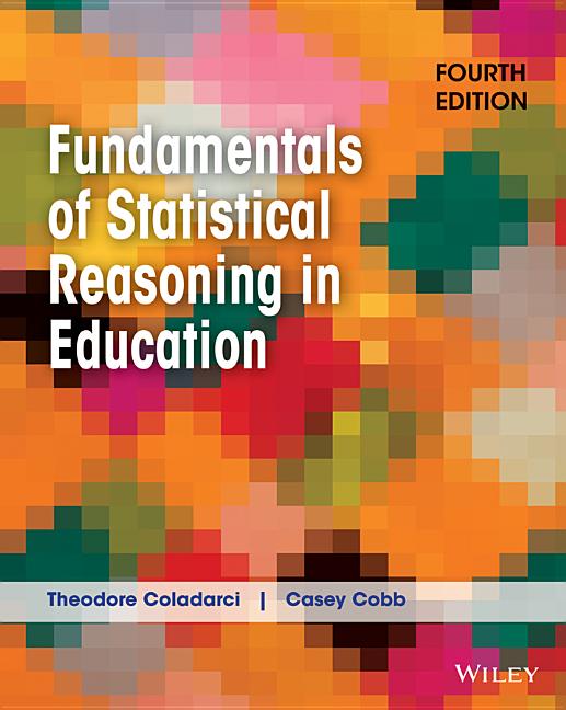 Cover of Fundamentals of Statistical Reasoning in Education