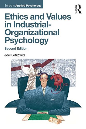 Cover of Ethics and Values in Industrial-Organizational Psychology, Second Edition (Applied Psychology Series)
