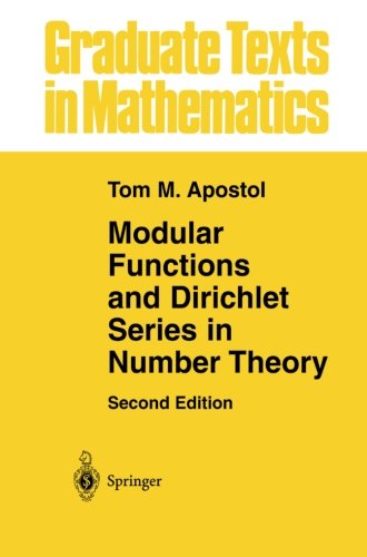 Cover of Modular Functions and Dirichlet Series in Number Theory (Graduate Texts in Mathematics)