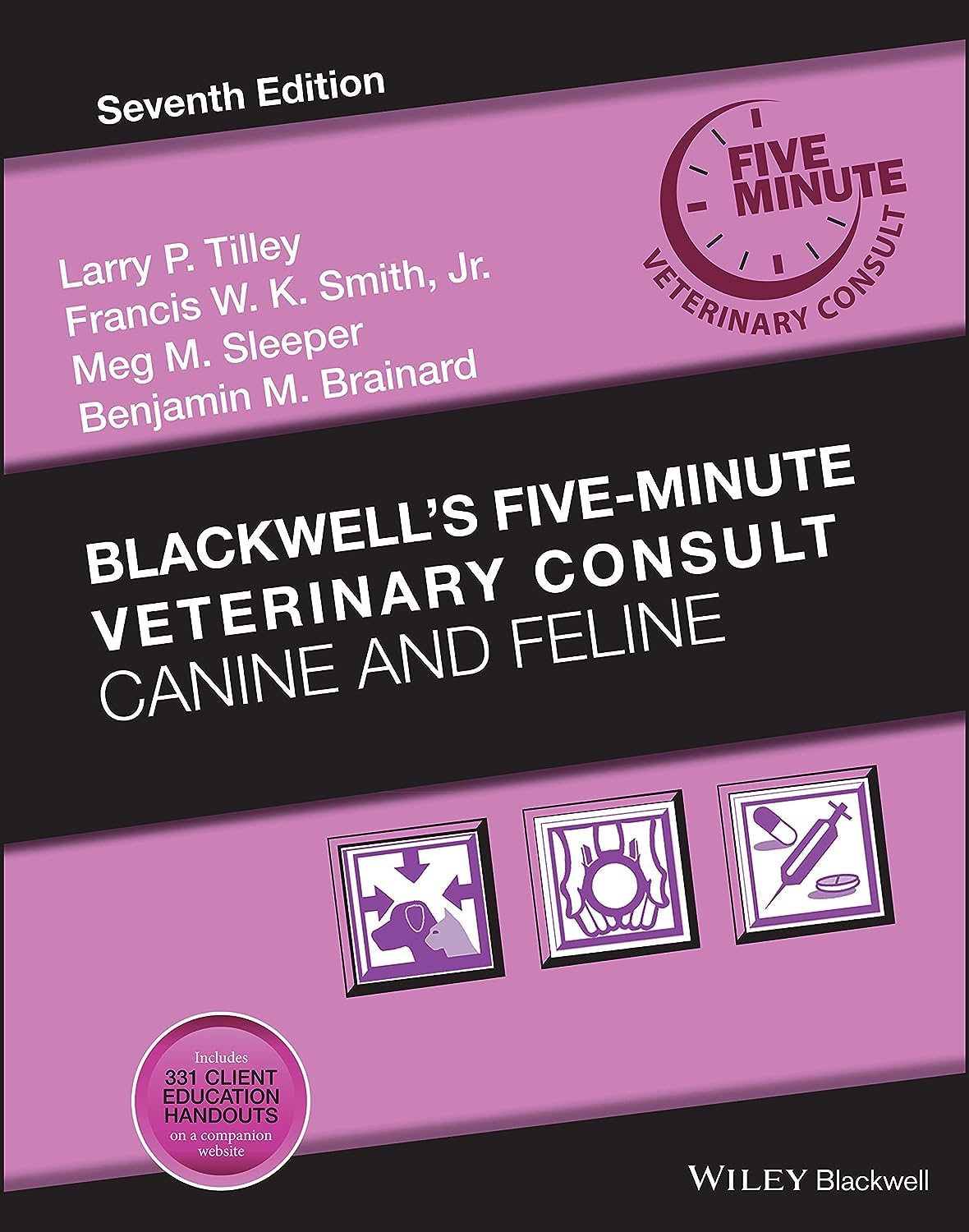 Cover of Blackwell's Five-Minute Veterinary Consult: Canine and Feline