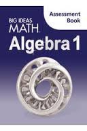 Cover of Big Ideas MATH Algebra 1 Assessment Book