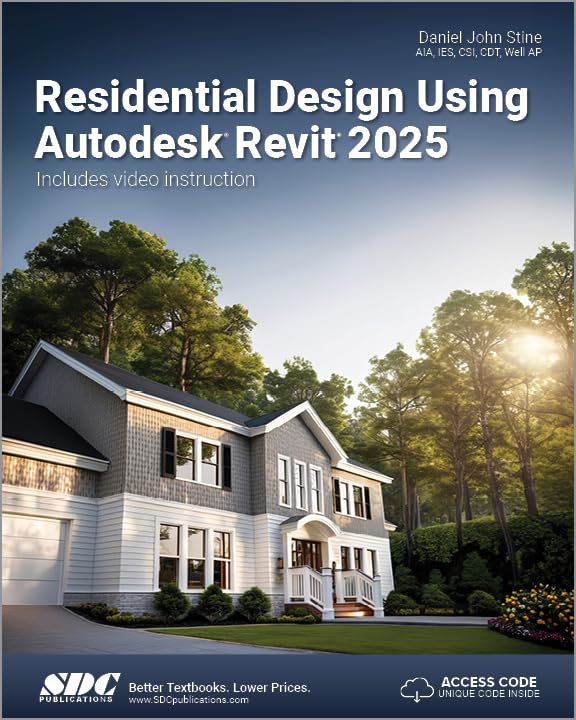 Cover of Residential Design Using Autodesk Revit 2025