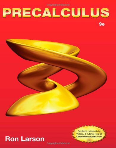 Cover of Precalculus, 9th Edition