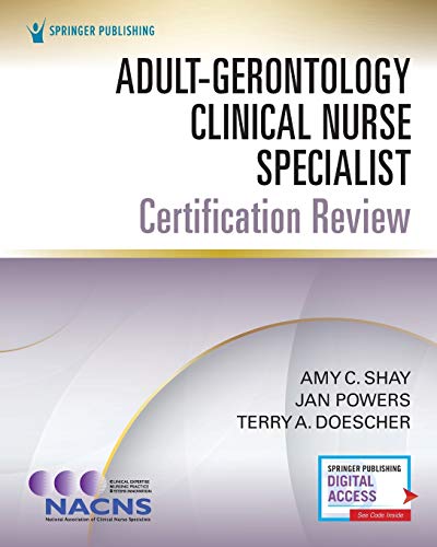 Cover of Adult-Gerontology Clinical Nurse Specialist Certification Review