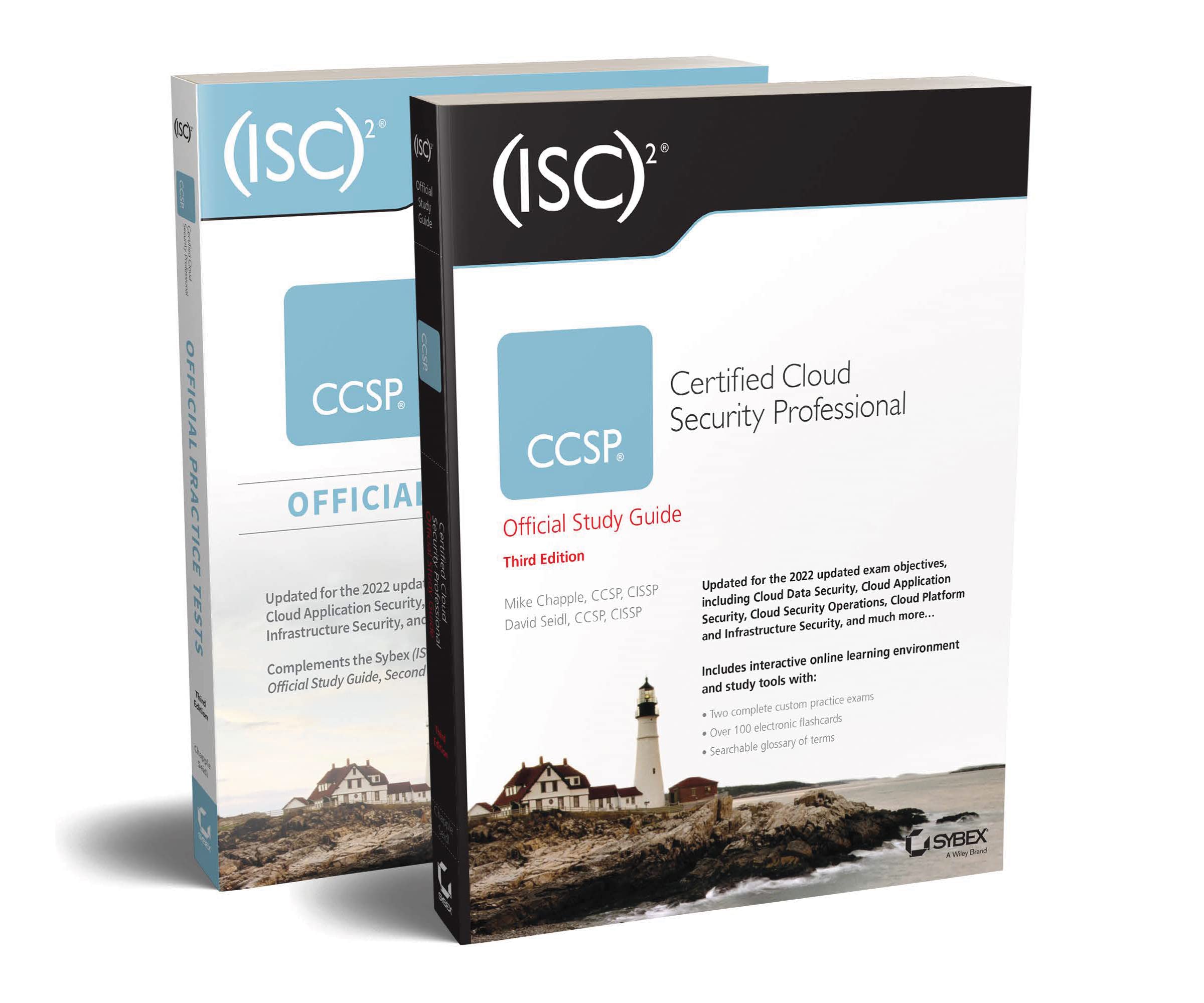 Cover of ISC2 CCSP Certified Cloud Security Professional Official Study Guide & Practice Tests Bundle