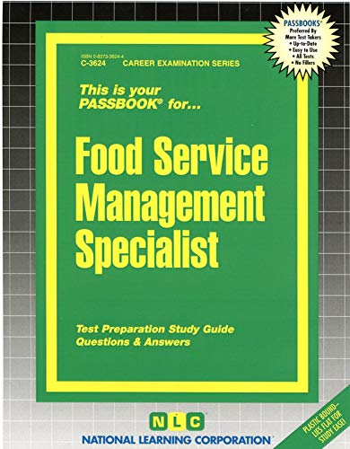 Cover of Food Service Management Specialist(Passbooks) (Career Examination Series)