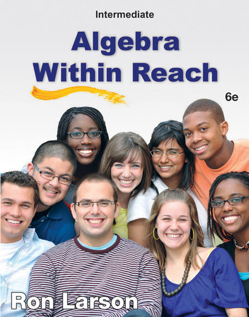 Cover of Intermediate Algebra: Algebra Within Reach