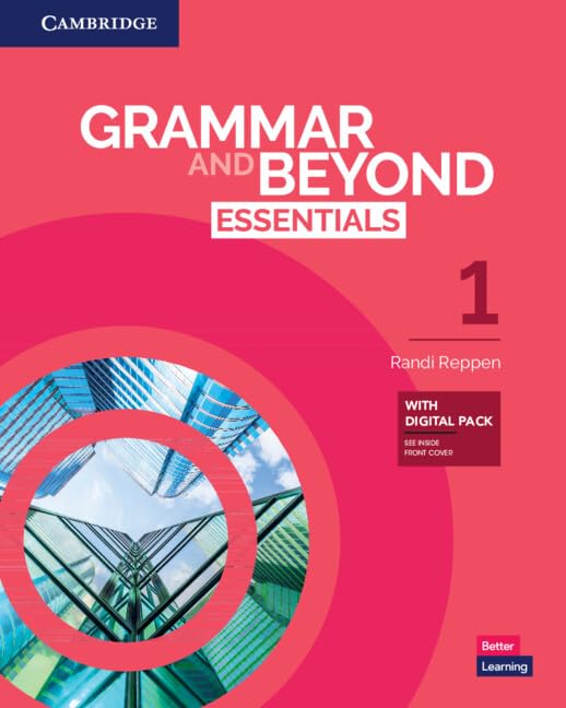 Cover of Grammar and Beyond Essentials Level 1 Student's Book with Digital Pack