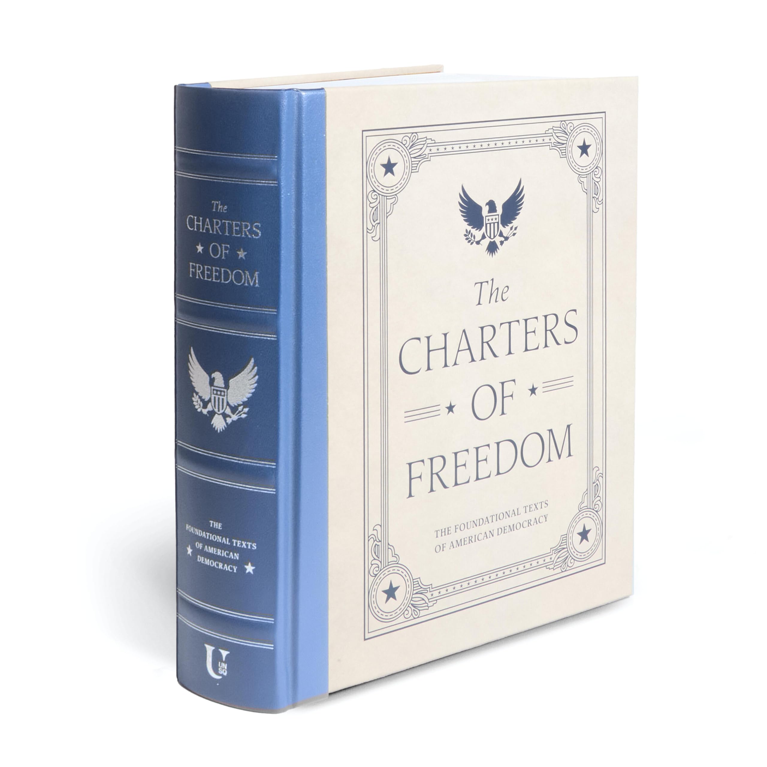 Cover of The Charters of Freedom: The Foundational Texts of American Democracy (Deluxe Illustrated Classics)