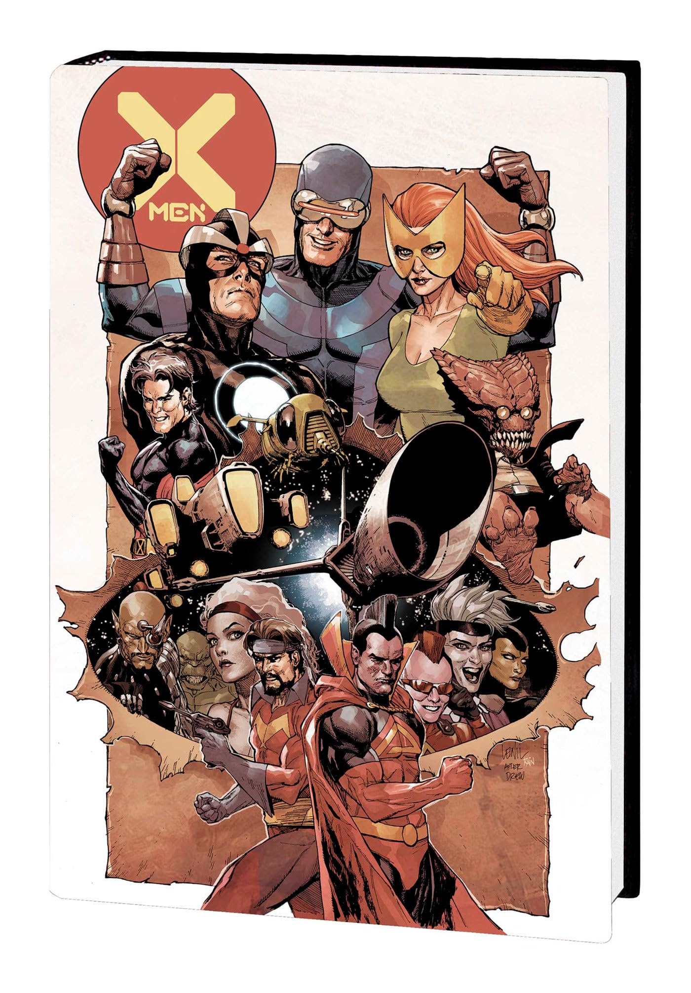 Cover of X-Men by Jonathan Hickman Omnibus