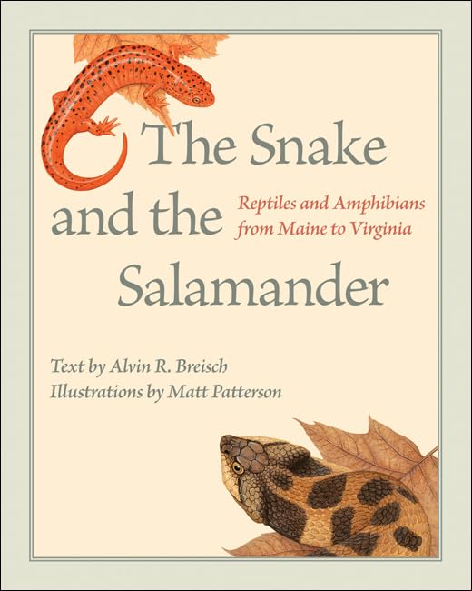 Cover of The Snake and the Salamander: Reptiles and Amphibians from Maine to Virginia