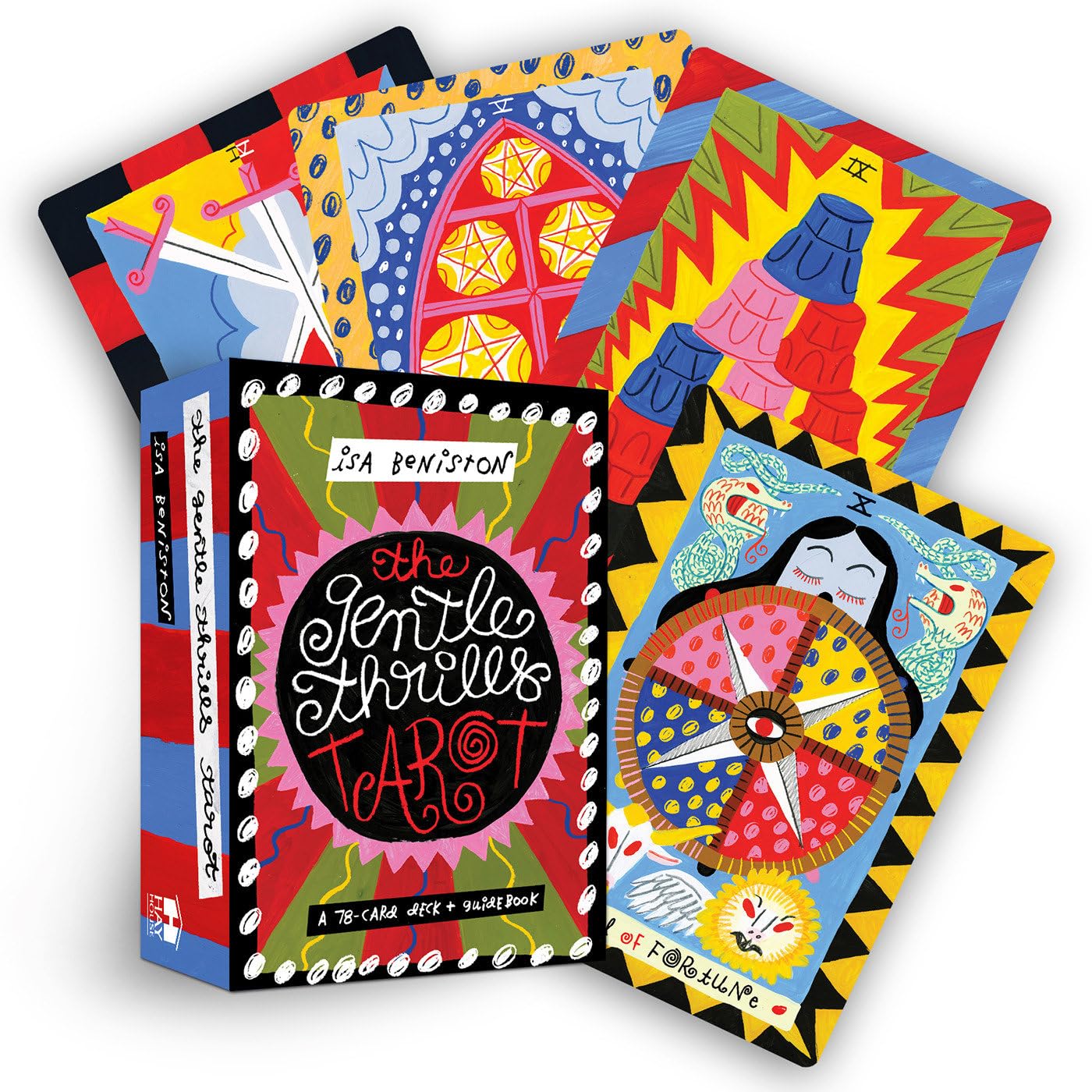 Cover of The Gentle Thrills Tarot: A 78-Card Deck & Guidebook