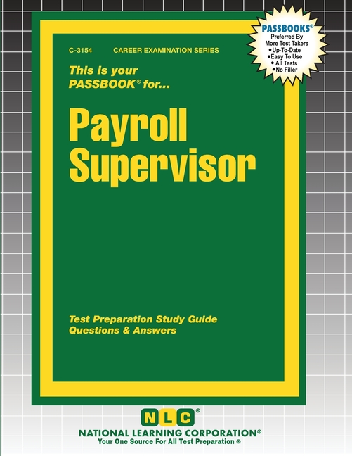 Cover of Payroll Supervisor