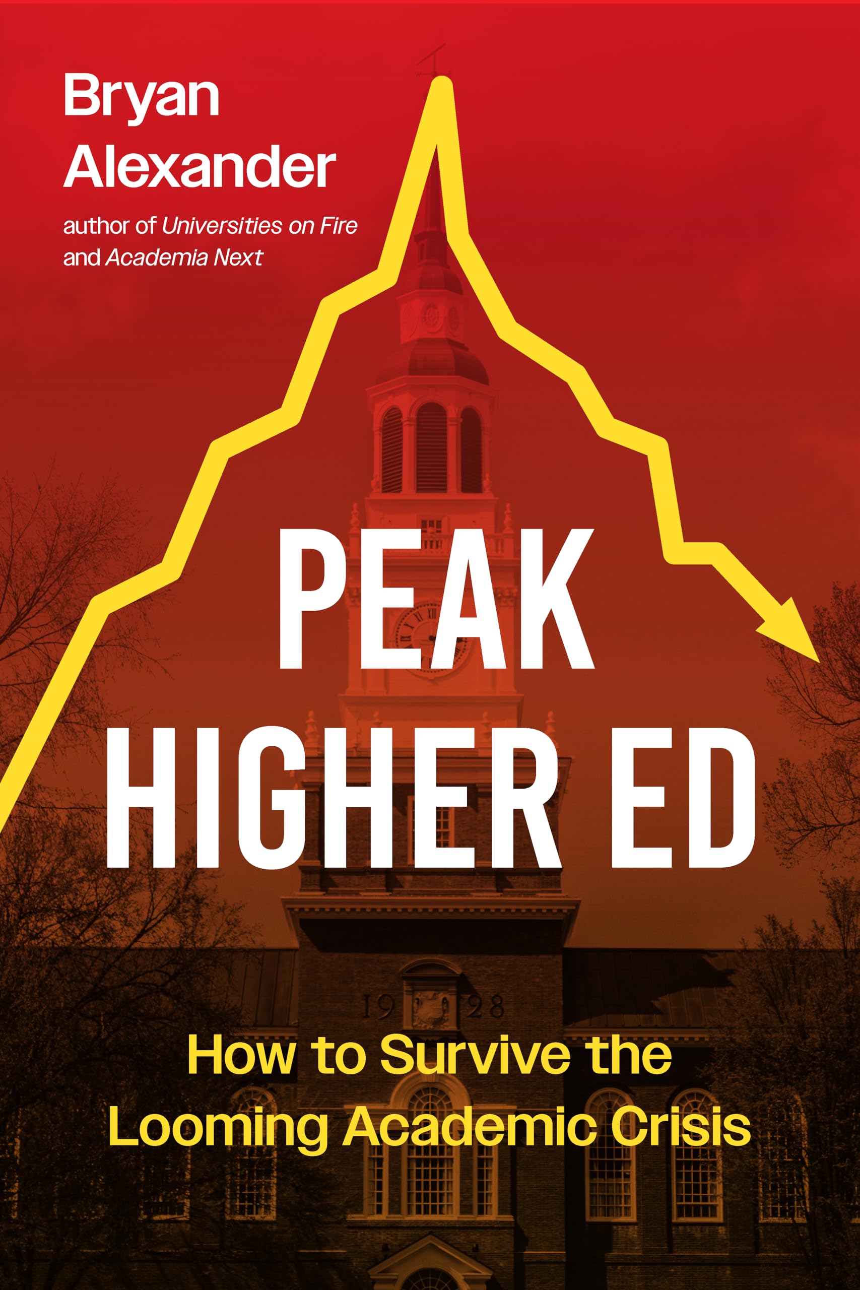 Cover of Peak Higher Ed: How to Survive the Looming Academic Crisis