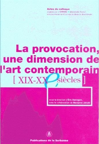 Cover of La provocation (French Edition)
