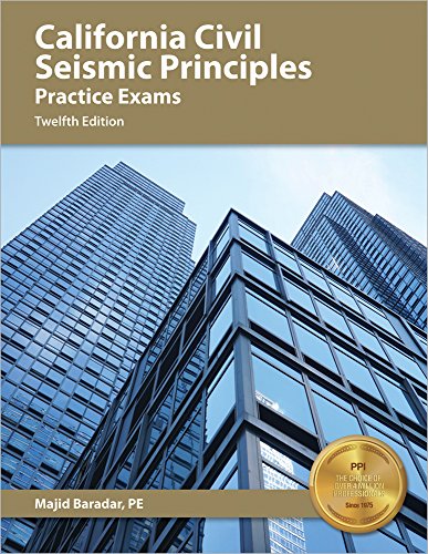 Cover of California Civil Seismic Principles Practice Exams