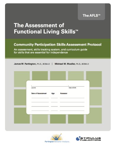 Cover of AFLS Community Participation Skills Assessment Protocol (Assessment of Functional Living Skills)