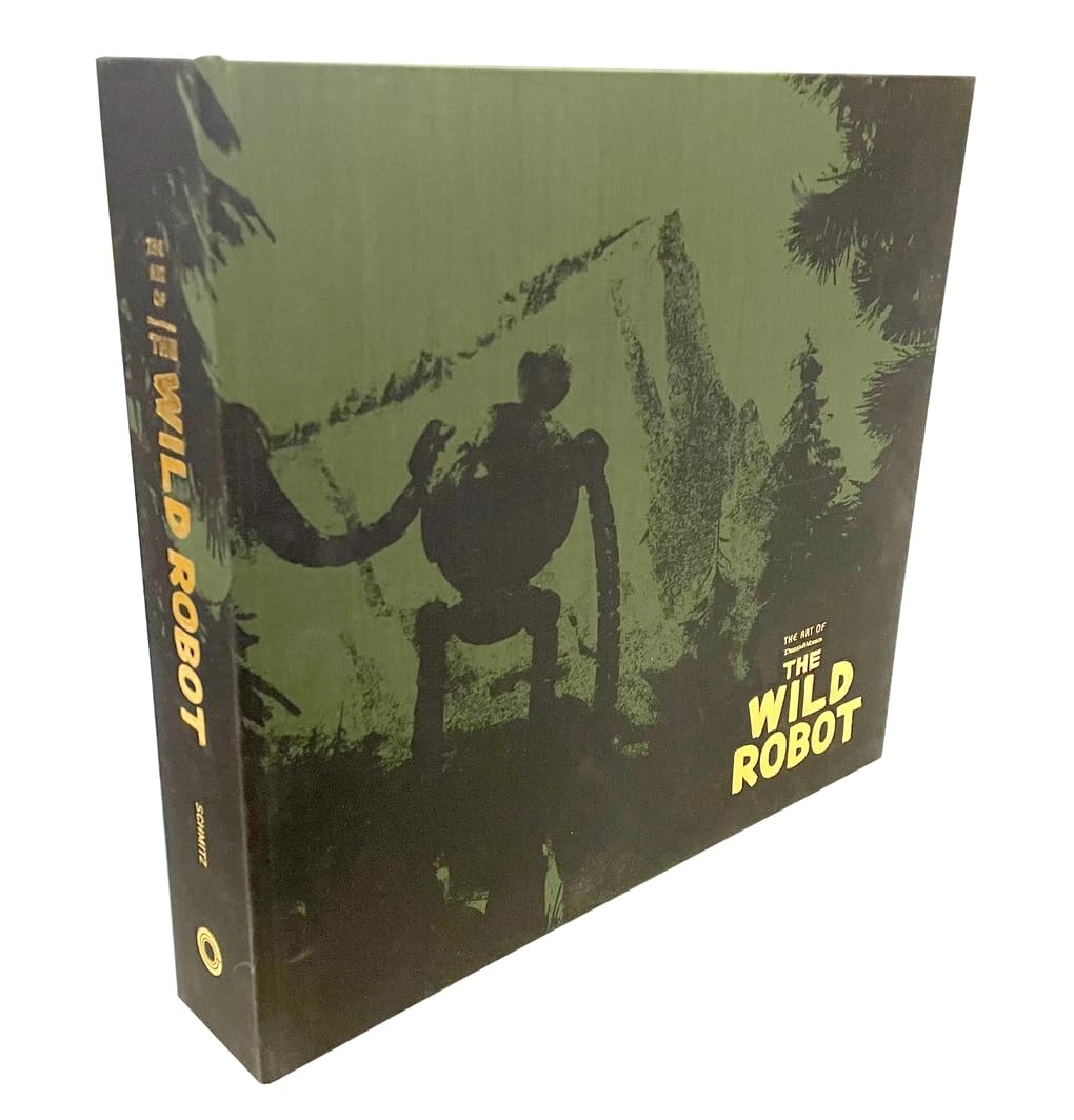 Cover of The Art of DreamWorks The Wild Robot (Deluxe Edition) (The Art of DreamWorks Animation)