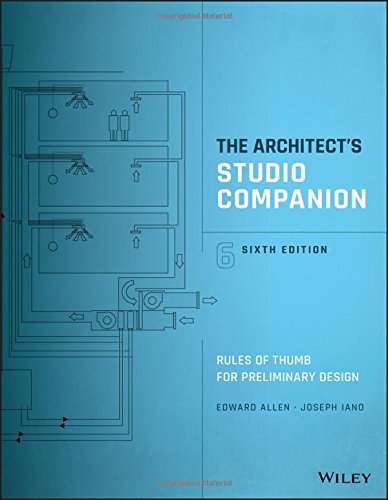 Cover of The Architect's Studio Companion: Rules of Thumb for Preliminary Design
