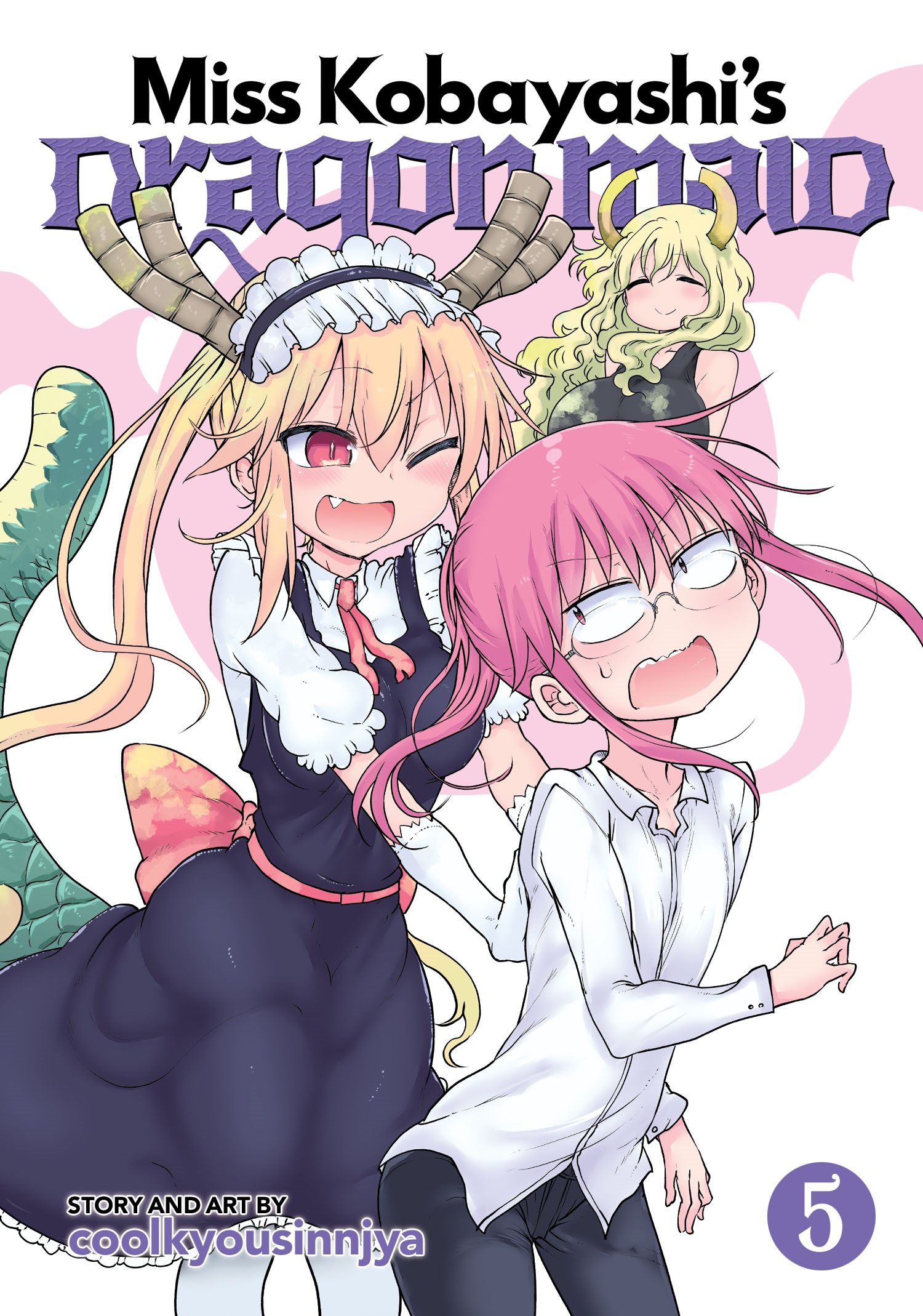 Cover of Miss Kobayashi's Dragon Maid Vol. 5
