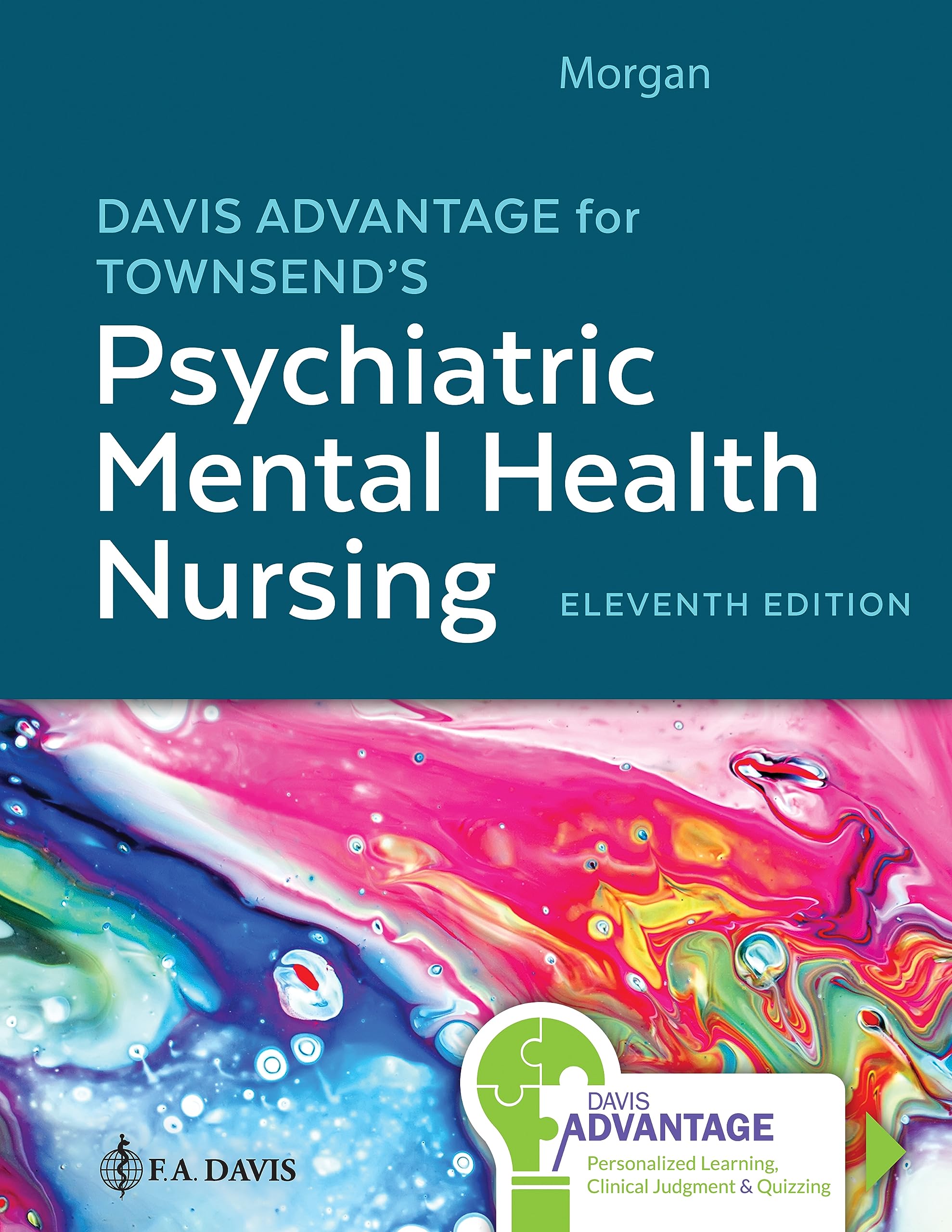 Cover of Davis Advantage for Townsend's Psychiatric Mental Health Nursing, 11th Edition