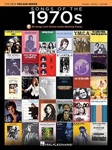 Cover of Songs of the 1970s: The New Decade Series with Online Play-Along Backing Tracks
