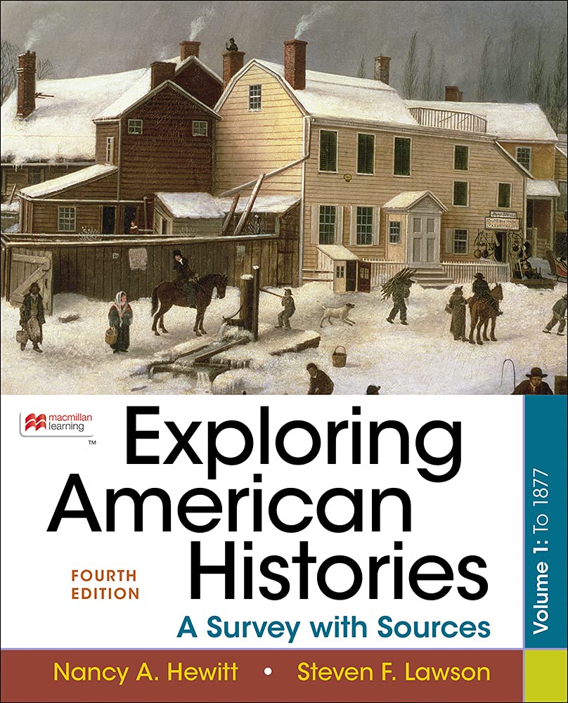 Cover of Exploring American Histories, Volume 1: A Survey with Sources