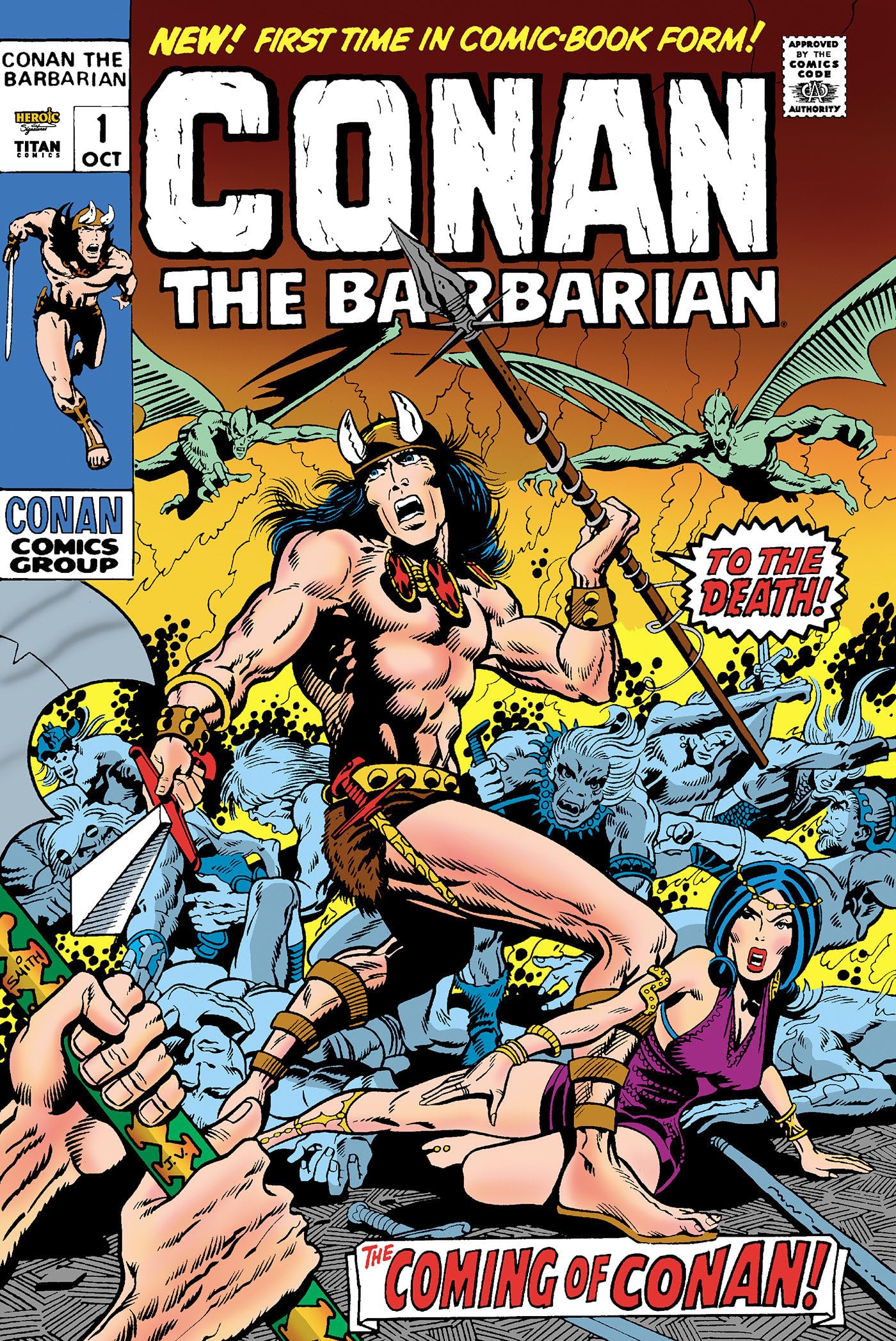 Cover of Conan The Barbarian: The Original Comics Omnibus Vol.1 (CONAN THE BARBARIAN OMNIBUS)