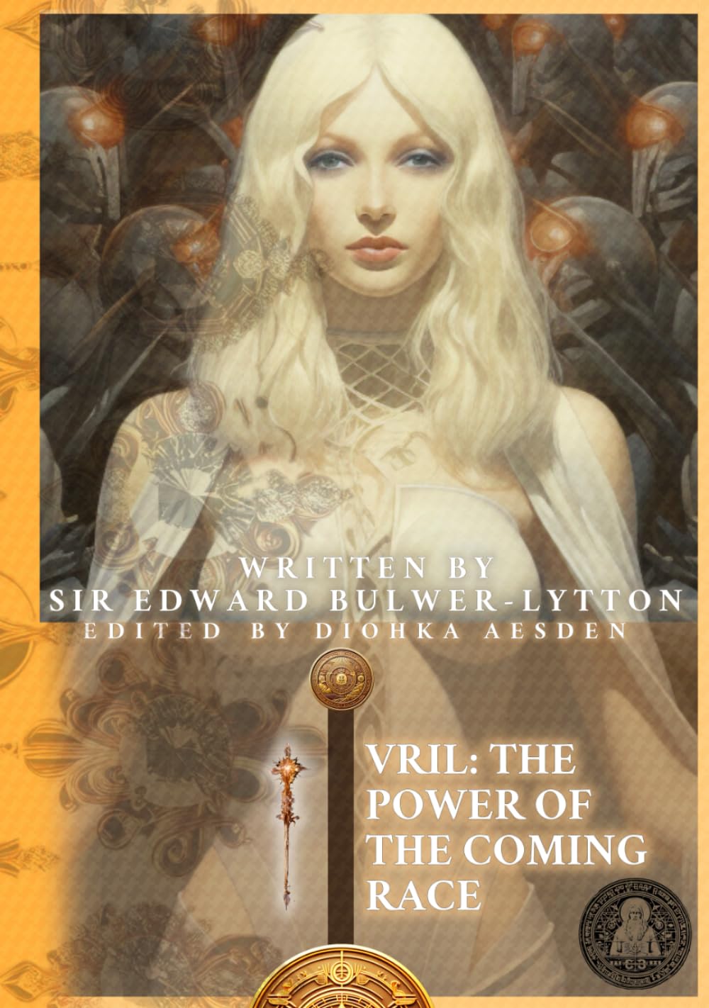 Cover of Vril: The Power of the Coming Race (Illustrated): A Journey into Subterranean Enlightenment - Cosmic Forces and Utopian Realm of the Vril-ya While ... and Spirituality (Saints & Sacred Scriptures)