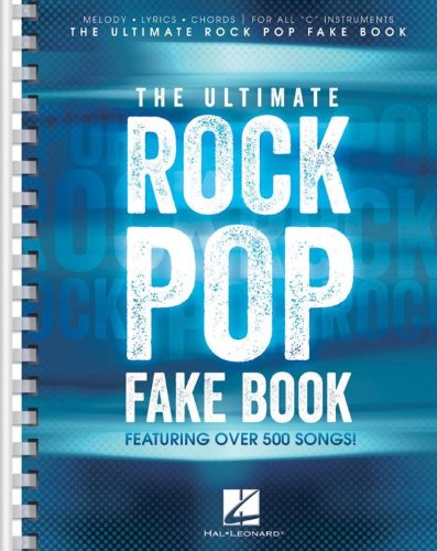Cover of The Ultimate Rock Pop Fake Book