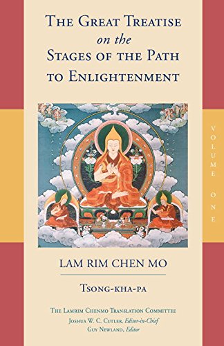 Cover of The Great Treatise on the Stages of the Path to Enlightenment (Volume 1)