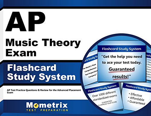 Cover of AP Music Theory Exam Flashcard Study System: AP Test Practice Questions & Review for the Advanced Placement Exam (Cards)