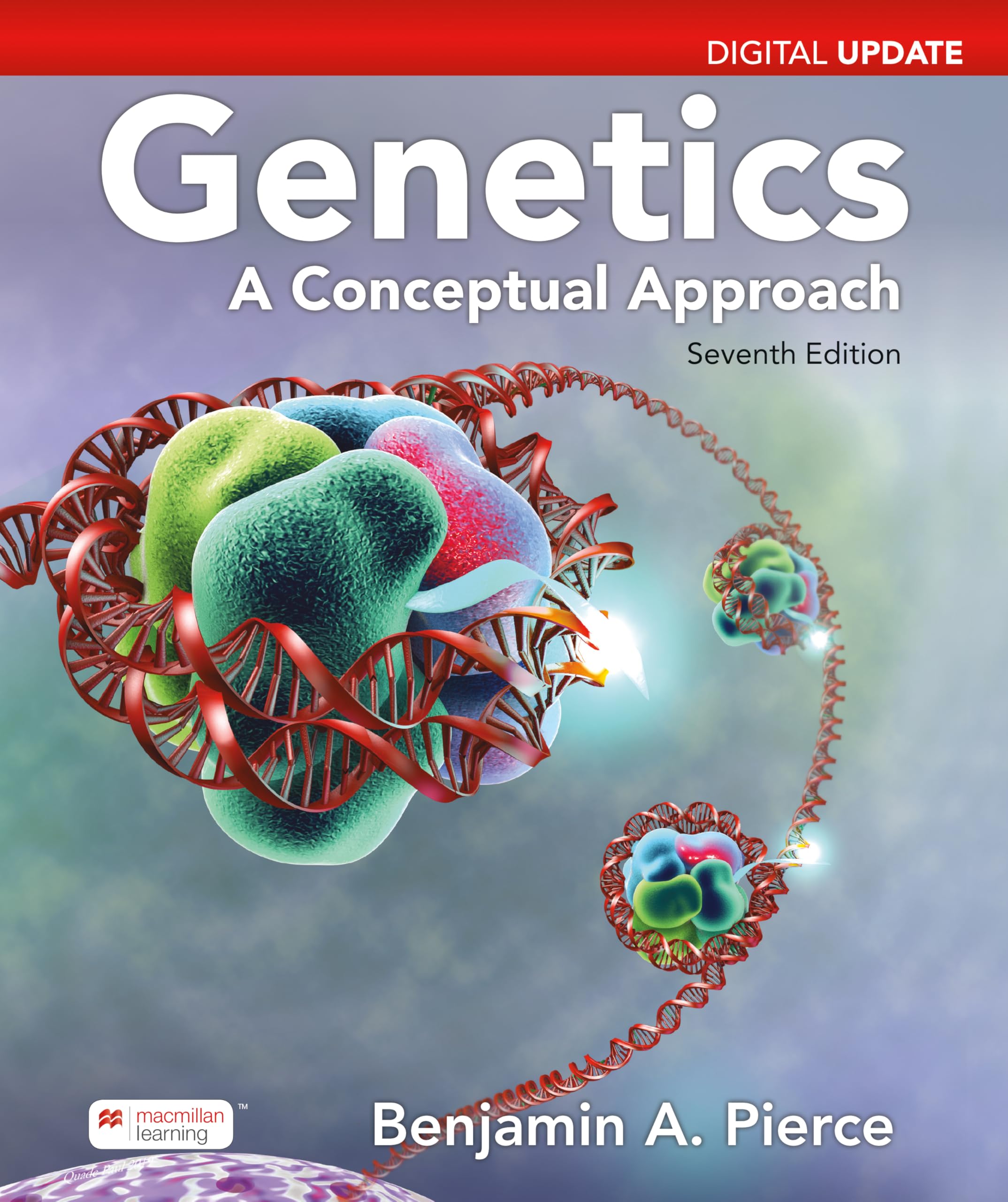 Cover of Loose-leaf Version for Genetics: A Conceptual Approach, Update