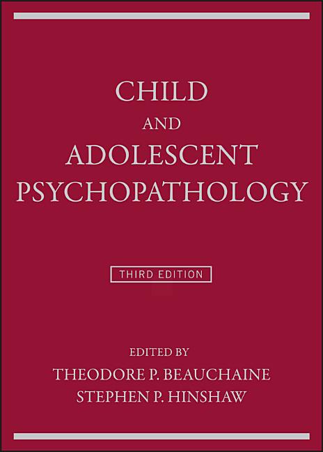 Cover of Child and Adolescent Psychopathology